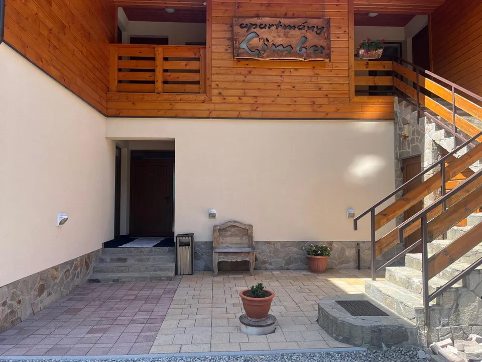Vstup do apartmánov